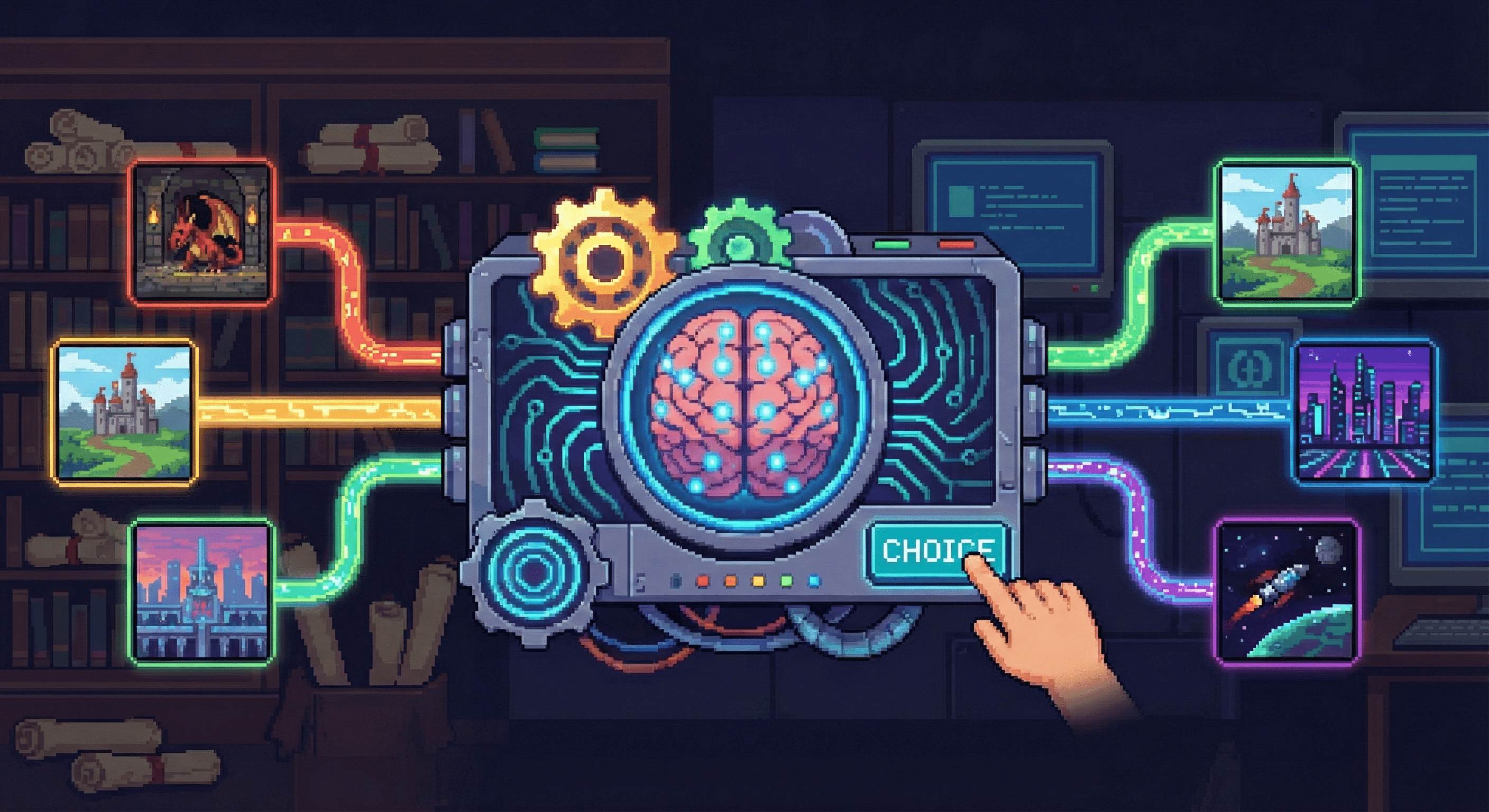 Act, Talk, or Improvise